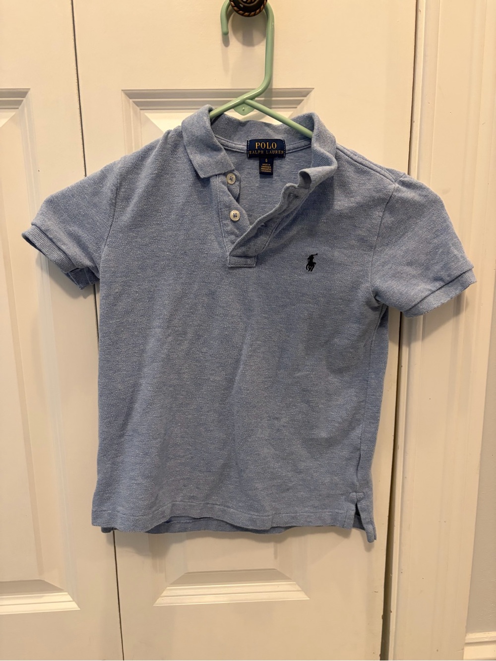 Polo by Ralph Lauren Light Blue Boys' Short-Sleeve Polo